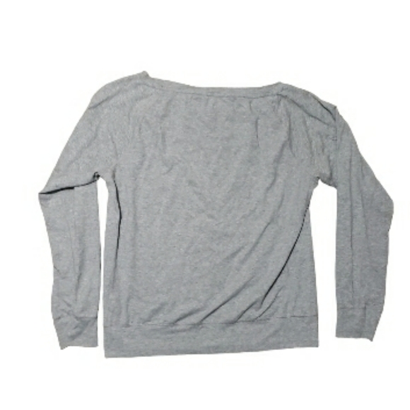 Nike Chicago Bears Off The Shoulder Woman's Long Sleeve  Shirt Gray Size Large - Picture 2 of 15